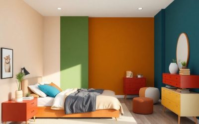 Découvrez les couleurs tendance qui transformeront votre chambre en 2025