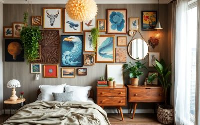 10 conseils incontournables pour sublimer la décoration murale de votre chambre