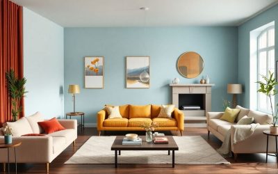 Découvrez les tendances salon 2025 : 6 ambiances colorées selon les experts